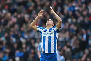 Anthony Knockaert's Goal Celebration: Brighton & Hove Albion vs. Queens Park Rangers, EFL Sky Bet Championship 2016