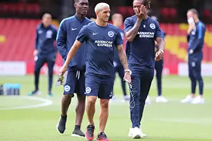 Watford Away 11AUG18 Prints: Anthony Knockaert's Premier League Performance: Brighton and Hove Albion vs