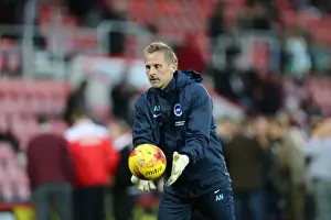 Bournemouth 01NOV14 Prints: Antti Niemi in Action: Brighton & Hove Albion vs Bournemouth