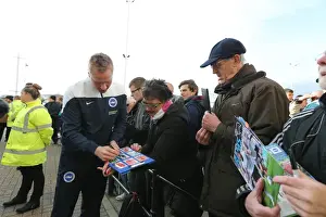 Derby County 06DEC14 Prints: Antti Niemi Joins Brighton and Hove Albion: Derby County vs