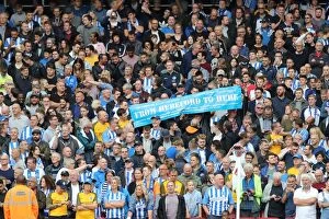 Brighton And Hove Albion Football Fans Gallery: Arsenal v Brighton and Hove Albion Premier League 01OCT17