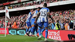 Scores A Goal 0 3 Prints: Arsenal v Brighton and Hove Albion Premier League 14MAY23
