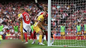 Jostles For Position Prints: Arsenal v Brighton and Hove Albion Premier League 31AUG24