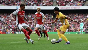 Arsenal Defender Ben White 4 Prints: Arsenal v Brighton and Hove Albion Premier League 31AUG24