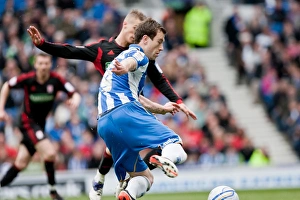 Middlesbrough - 31-03-2012 Prints: Ashley Barnes in Action: Brighton & Hove Albion vs