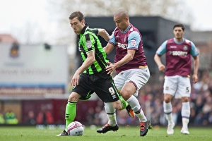 Event:wb 20120414 Prints: Ashley Barnes in Action: Brighton & Hove Albion vs