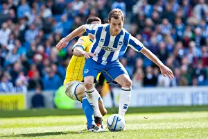 Event:bb 20120417 Prints: Ashley Barnes in Action for Brighton & Hove Albion vs Birmingham City