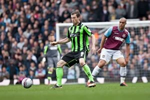Images Dated 14th April 2012: Ashley Barnes: In Action Against West Ham United, April 2012 (NPower Championship)