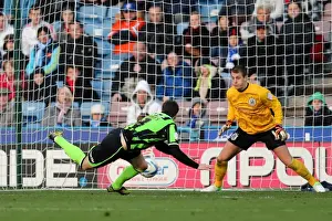 Huddersfield Town - 17-11-2012 Prints: Ashley Barnes Disallowed Goal: Brighton & Hove Albion vs