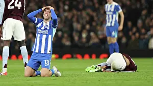 Looks Frustrated Prints: Aston Villa v Brighton and Hove Albion
Premier League
11FEB26
