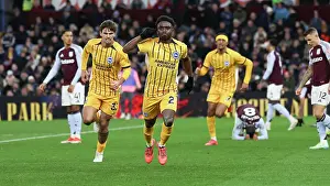 Scores A Goal 2 2 Prints: Aston Villa v Brighton and Hove Albion Premier League 30DEC24