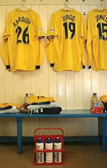 Images Dated 14th November 2006: Away dressing room Chesterfield 2003-04