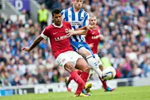 Barnsley - 25-08-2012 Prints: Barnes Determination: Brighton & Hove Albion vs Barnsley, 25-08-2012