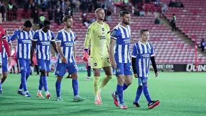 Leads Out Brighton And Hove Albion Team Prints: Barnsley v Brighton and Hove Albion
Carabao Cup
23SEP25
