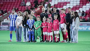 Leads Out Brighton And Hove Albion Team Prints: Barnsley v Brighton and Hove Albion
Carabao Cup
23SEP25