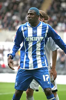 Bas Savage in Action: A Standout Moment for Brighton & Hove Albion FC during the 2007/08 Season