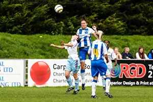 Women's Match Prints: Battle in the 2013-14 Women's Football Season: Brighton & Hove Albion vs