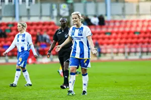 Women's Match Prints: Battle in the 2013-14 Women's Football Season: Brighton & Hove Albion vs. Gillingham