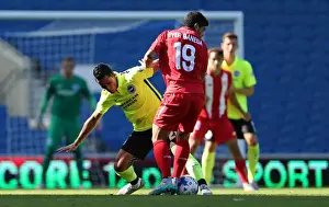 Battle at the American Express Community Stadium: Brighton & Hove Albion vs Sevilla FC (02.08.2015) - Beram Kayal Focus
