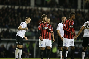 Derby County 06DEC14 Prints: Battle in the Championship: Derby County vs. Brighton & Hove Albion (6th December 2014)