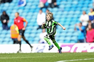 Leeds United - 27-04-2013 Prints: A Battle at Elland Road: Brighton & Hove Albion vs