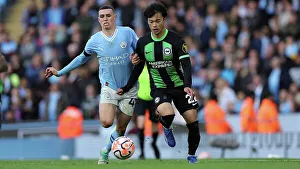 Battle at Etihad: Manchester City vs. Brighton and Hove Albion - Premier League Clash (21OCT23)