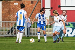 Women's Match Prints: Battle on the Field: Brighton & Hove Albion vs