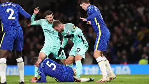 Chelsea 29DEC21 Prints: Battle at Stamford Bridge: Premier League Clash between Chelsea and Brighton & Hove Albion (29DEC21)