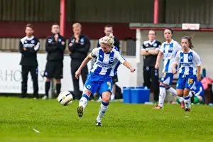 Women's Match Prints: Battle of the Women's Football Field: Brighton & Hove Albion vs