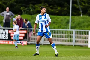 Women's Match Prints: Battle of the Women's Football Field: Brighton & Hove Albion vs