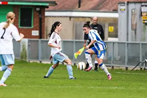 Women's Match Prints: Battle of the Women's Football Field: Brighton & Hove Albion vs