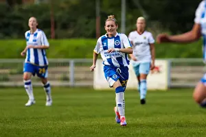 Women's Match Prints: Battle of the Women's Football Field: Brighton & Hove Albion vs