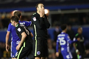 Looks Dejected Prints: Battling in the Championship: Birmingham vs. Brighton (17DEC16)