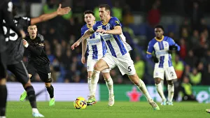 Arsenal 31DEC22 Prints: Battling it Out: Brighton & Hove Albion vs
