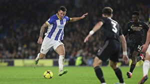Images Dated 31st December 2022: Battling it Out: Brighton and Hove Albion vs Arsenal at the American Express Community Stadium