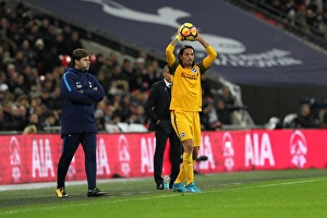 Tottenham Hotspur 13DEC17 Prints: Battling it Out: Tottenham Hotspur vs