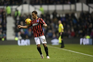 Derby County 06DEC14 Prints: Battling in the Sky Bet Championship: Derby County vs