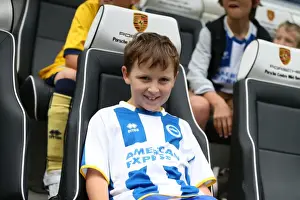 Prints of Young Seagulls Open Training Session 31st July 2015. Albion fans watching the training session. Albion fans, prize winners Pre-Season Prints: Behind-the-Scenes: Albion Fans Gather for Young Seagulls Open Training Session (31st July 2015)