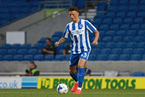 Ben White in Action: Brighton & Hove Albion vs. Colchester United, EFL Cup First Round (August 2016)