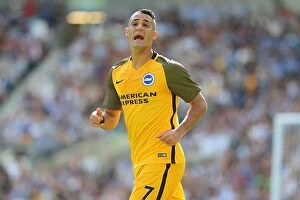 Images Dated 6th August 2017: Beram Kayal in Action: Brighton & Hove Albion vs Atletico Madrid (06AUG17)