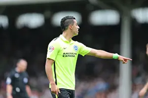 Fulham 15AUG15 Prints: Beram Kayal in Action: Fulham vs