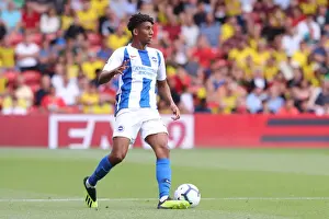Bernardo Fernandes da Silva Junior: In Action for Brighton and Hove Albion vs. Watford, Premier League (11th August 2018)