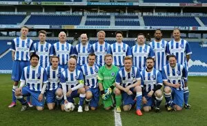 Corporate Football Match Gallery: BHAFC Play on the pitch