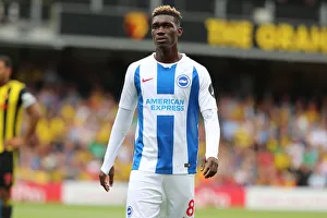 Watford Away 11AUG18 Prints: Bissouma in Action: Brighton vs. Watford, Premier League (11Aug18)