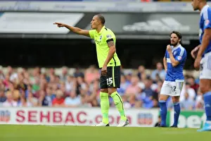 Ipswich Town 29AUG15 Prints: Bobby Zamora Debuts for Brighton & Hove Albion against Ipswich Town in Sky Bet Championship (28/08/2015)