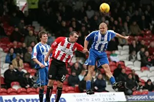 Images Dated 12th February 2007: Brentford Action