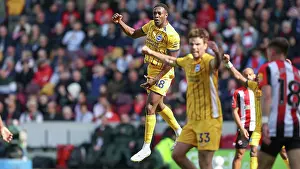 Scores A Goal 1 1 Prints: Brentford v Brighton and Hove Albion Premier League 19APR25