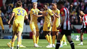 Scores A Goal 1 1 Prints: Brentford v Brighton and Hove Albion Premier League 19APR25