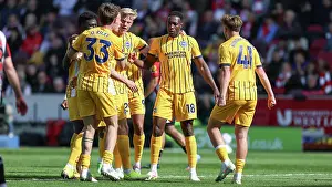 Scores A Goal 1 1 Prints: Brentford v Brighton and Hove Albion Premier League 19APR25