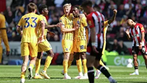 Scores A Goal 1 1 Prints: Brentford v Brighton and Hove Albion Premier League 19APR25